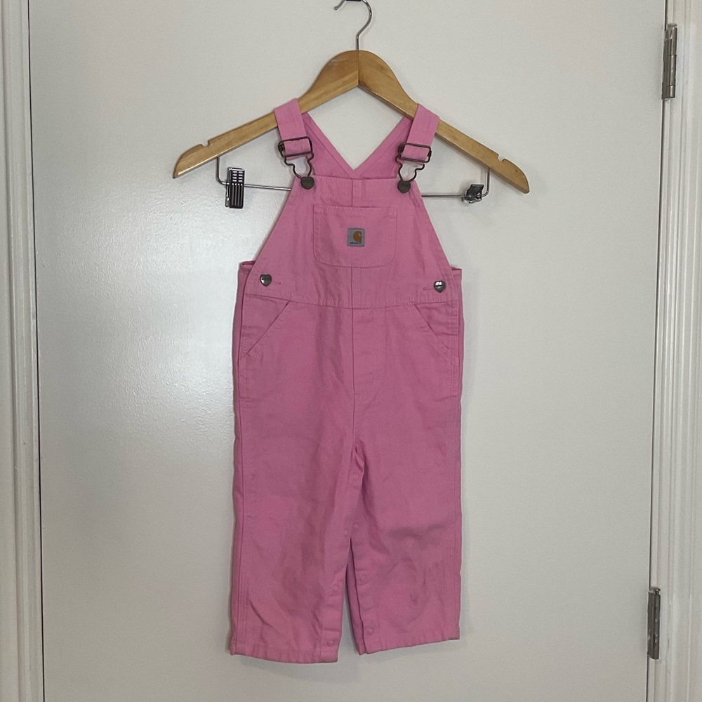 Carhartt Pink overall Size 18 Months